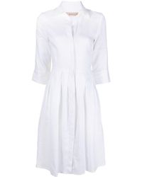 Blanca Vita - Long-sleeve Shirt Dress - Lyst