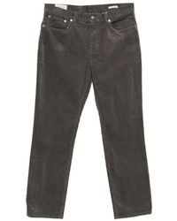 GANT - Corduroy Straight-Leg Trousers - Lyst