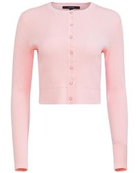 Toccin - Zoe Slim-Fit Cropped Cardigan - Lyst