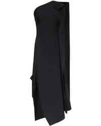 FFORME - One-Shoulder Draped Dress - Lyst