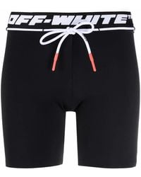 Off-White c/o Virgil Abloh - Athl Logo Band Shorts - Lyst