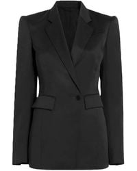 Another Tomorrow - Button Single-Breasted Jacket - Lyst