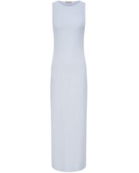 12 STOREEZ - Round-neck Jersey Maxi Dress - Lyst