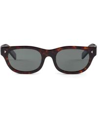 Prada - Oval-Frame Sunglasses - Lyst