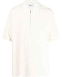 Ambush - Monogram-textured Polo Shirt - Lyst