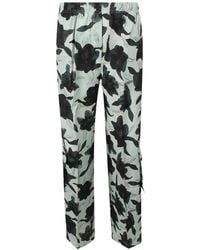 Christian Wijnants - Floral-Print Trousers - Lyst