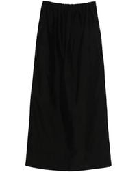 The Row - Saul Skirt In Cotton And Silk - Lyst