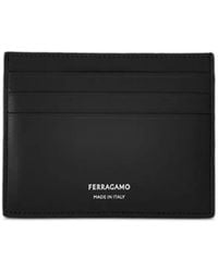 Ferragamo - Classic Kartenetui Aus Leder - Lyst