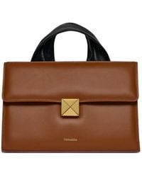 Nanushka - Logo-Stamp Tote Bag - Lyst