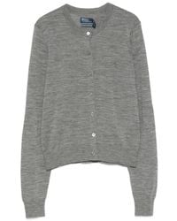 Polo Ralph Lauren - Button-Up Wool Cardigan - Lyst