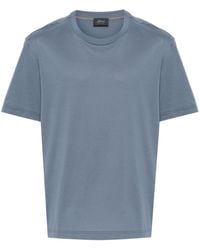 Brioni - Crew-neck Cotton T-shirt - Lyst