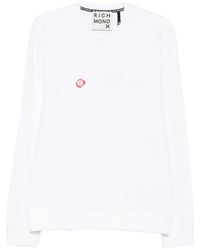 John Richmond - Logo-Print Sweatshirt - Lyst