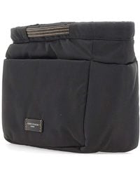 Gianni Chiarini - Bagsinbag Leather-Trim Clutch Bag - Lyst