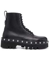 Furla - Botas con cordones y apliques - Lyst