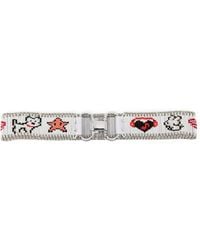 Chopova Lowena - Safety Pin Beaded Belt - Lyst