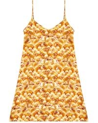 DIESEL - Abito Midi D-Ulcet Con Stampa - Lyst
