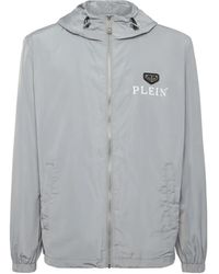 Philipp Plein - Nylon Windbreaker - Lyst