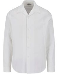 Jil Sander - Spread-Collar Button-Up Shirt - Lyst