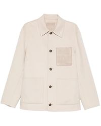 Yves Salomon - Patch-Pocket Buttoned Shirt Jacket - Lyst