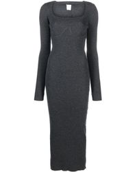 Patou - Long-sleeve Knitted Dress - Lyst