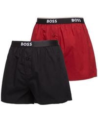 HUGO - Ensemble De Deux Shorts De Pyjama En Coton - Lyst