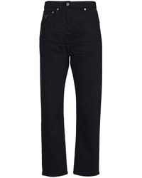 Prada - Pinch-detail Straight-leg Jeans - Lyst