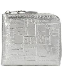 Comme des Garçons - - 'embossed Logo' Wallet - Women - Calf Leather - One Size - Lyst