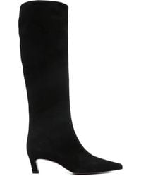 Roberto Festa - Kniehohe Stiefel mit spitzer Kappe 50mm - Lyst