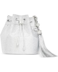 Judith Leiber - Piper Crystal-Embellished Tassel Tote Bag - Lyst