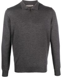 Corneliani - Fine-knit Polo Shirt - Lyst