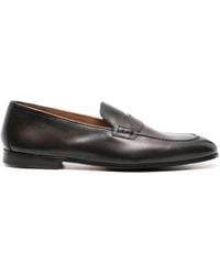 Doucal's - Penny-Slot Patent Leather Loafers - Lyst