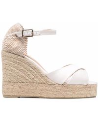 Castañer - Espadrille-Sandalen Mit Wedge - Lyst