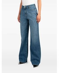 Emporio Armani - Logo-Plaque Jeans - Lyst