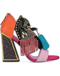 Kat Maconie - Sandales Aya Panther Ornées - Lyst