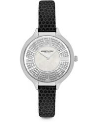 Kenneth Cole - Montre À Ornements En Cristal Mm - Lyst