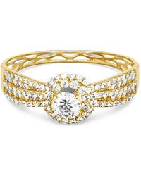 Hzmer Jewelry - Sitara Crystal-Embellished Cuff Bracelet - Lyst
