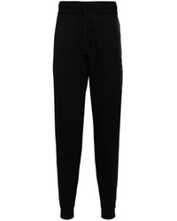 BOSS - Mid-rise Cotton Track Pants - Lyst
