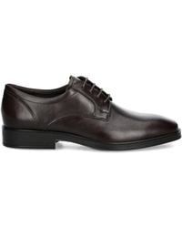 Ecco - Leather Lace-Up Derby Shoes - Lyst