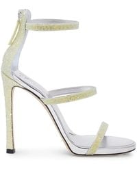 Giuseppe Zanotti - Harmony Glitter Sandals - Lyst