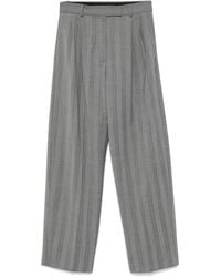 Sportmax - Pantalone Over A Vita Bassa - Lyst