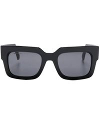 Etro - Pegaso-Logo Square Sunglasses - Lyst