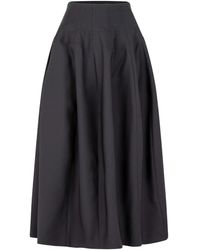 Heirlome - Panelled Midi Skirt - Lyst
