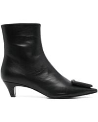 Roberto Festa - 50Mm Appliqué-Detail Boots - Lyst