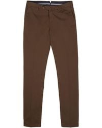 PT Torino - Slim-fit Cotton Trousers - Lyst