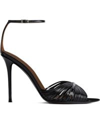 Giuseppe Zanotti - 105Mm Intriigo Shell Leather Sandals - Lyst