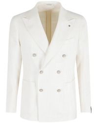 Tagliatore - Blazer con doble botonadura - Lyst