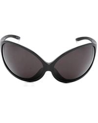 Balenciaga - Oversized-Frame Sunglasses - Lyst