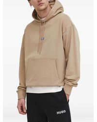 HUGO - Hoodie Met Logopatch - Lyst