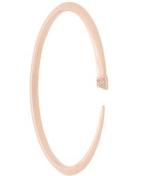 Shaun Leane - Slim Diamond Tusk Bangle - Lyst