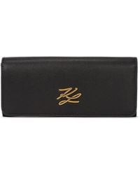Karl Lagerfeld - Großes K/Autograph Portemonnaie - Lyst